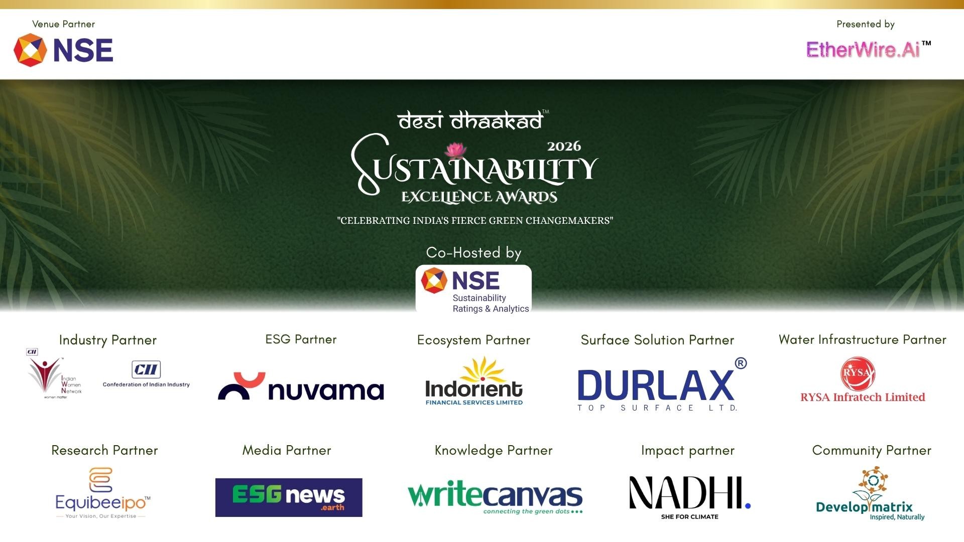 DDSEA 2026 ceremony at NSE Mumbai